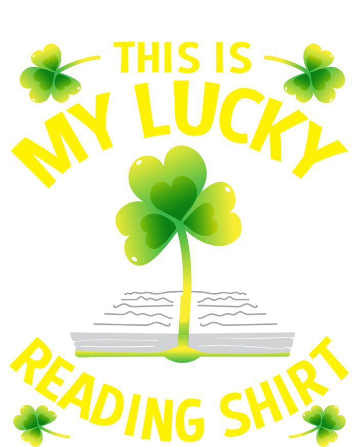 St Patricks Day Gift Lucky Reading Gift T-Shirt