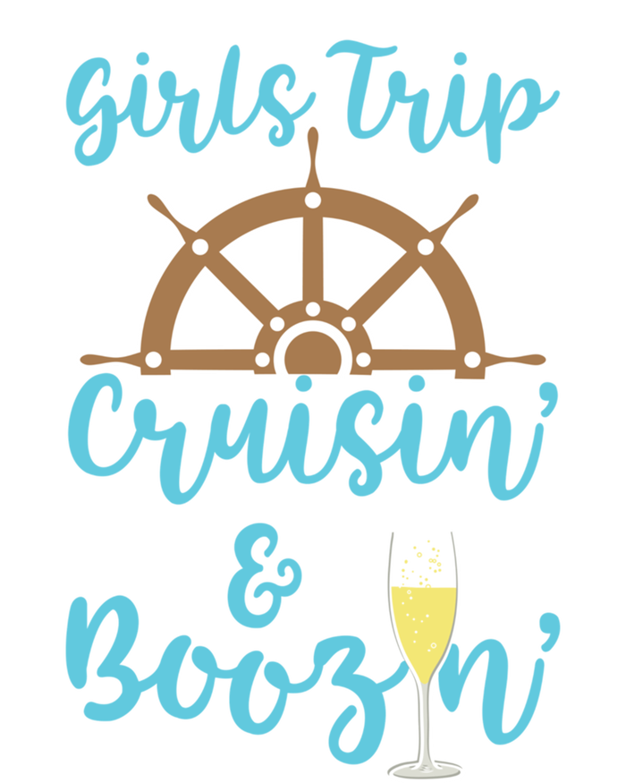 Trip Boozin And Cruisin Cruise Ship Funny Gift Valucap Bio-Washed Visor