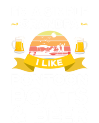 Grandpa I Like Pontoon Boats And Beer Pontoon Great Gift T-Shirt