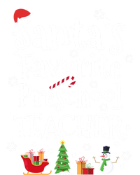 Santas Favorite Preschool Teacher Gift T-Shirt