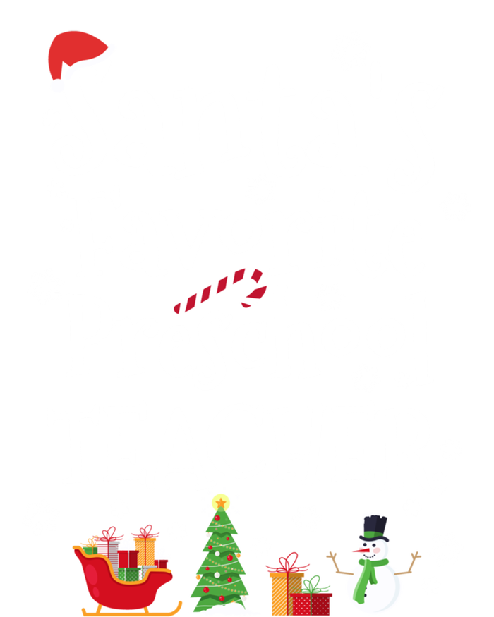 Santas Favorite Preschool Teacher Gift T-Shirt