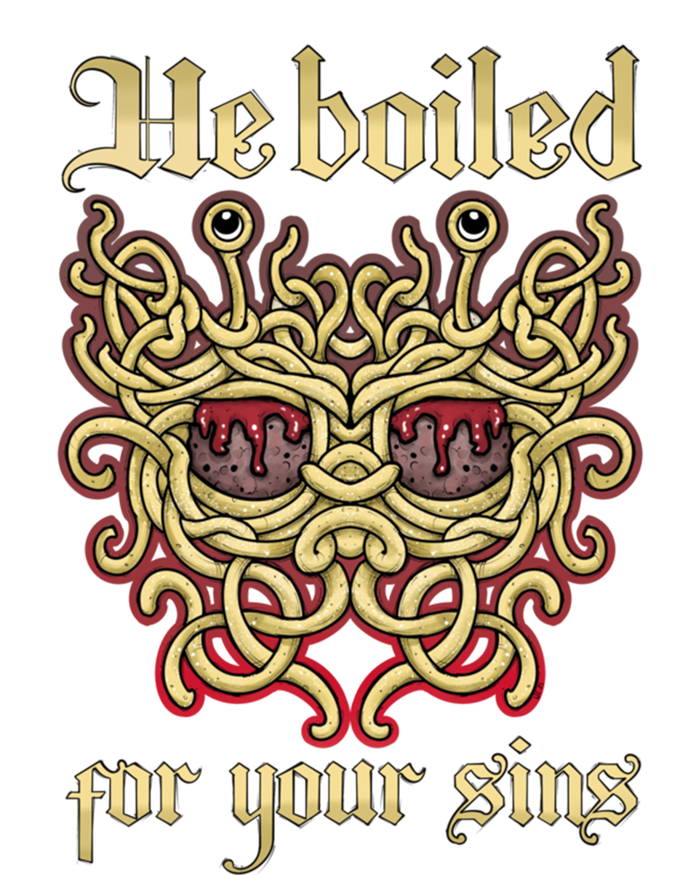 He Boiled For Your Sins Pastafarian Design Cool Gift Hoodie