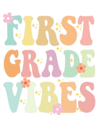 First Grade Vibes Retro Teacher 1St Grade Back To School Gift Sustainable Beanie