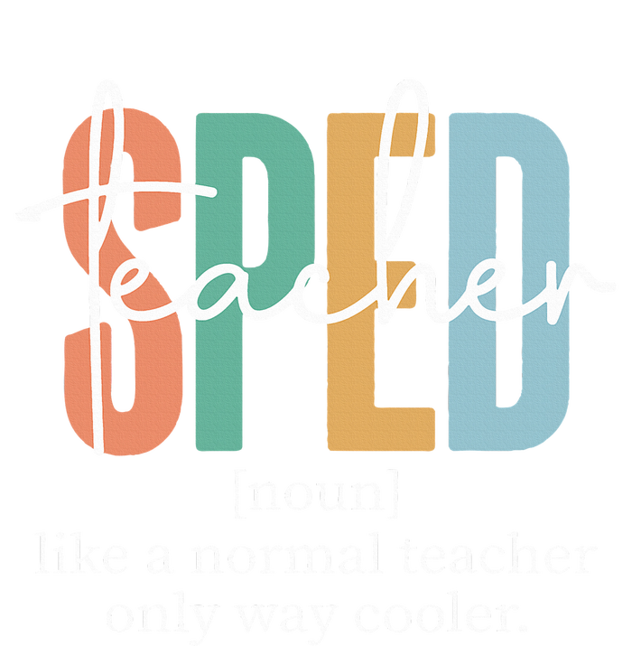 Special Education Sped Teacher Definition PosiCharge RacerMesh Polo