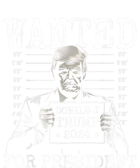 Trump mugshot Wanted For President 2024 Donald Trump T-Shirt