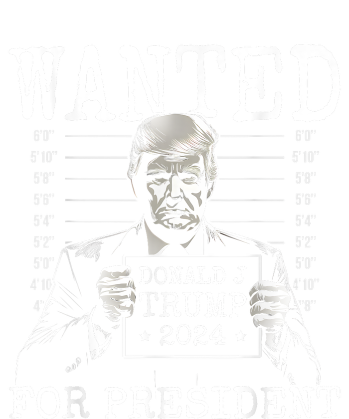 Trump mugshot Wanted For President 2024 Donald Trump T-Shirt