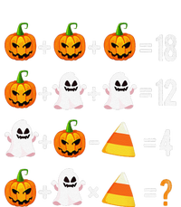 Halloween Order Of Operations Math Halloween Teacher Pumpkin Women's Tri-Blend 3/4-Sleeve Raglan Shirt