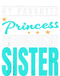 My Favorite Princess Calls Me Sister Princess Sister Women's Tri-Blend 3/4-Sleeve Raglan Shirt