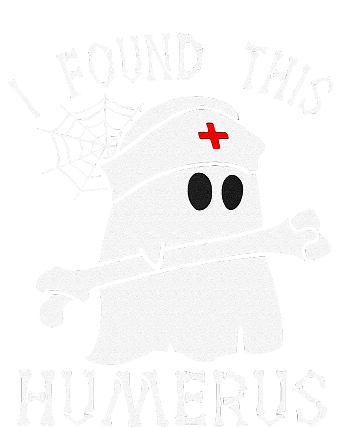 I Found This Humerus Funny Ghost Nurse Halloween Ladies Essential Tank