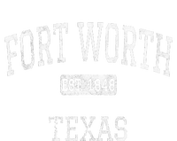 Fort Worth Texas TX Vintage Kids Long Sleeve Shirt