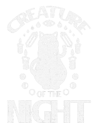 Creature Of The Night Halloween Costume Funny Cat Witch T-Shirt