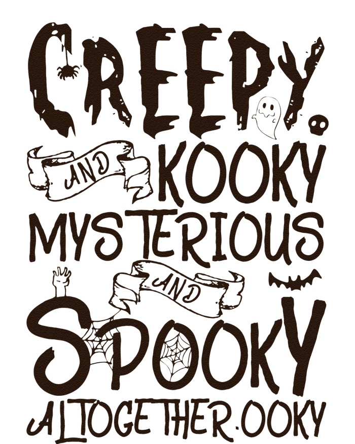 Creepy And Kooky Mysterious And Spooky Halloween Long Sleeve Shirt