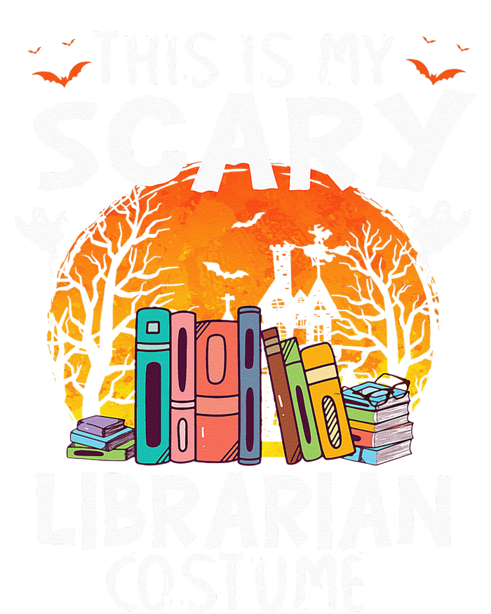 This Is My Scary Librarian Costume Funny Halloween Library T-Shirt