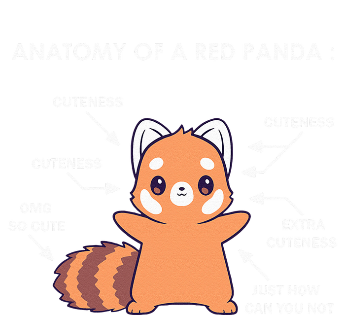 Anatomy Of A Red Panda Science Zoologist Red Panda Anatomy Metallic Star Ornament