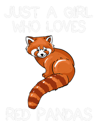 Just A Who Loves Red Pandas Gift Red Panda Gifts Tall Hoodie