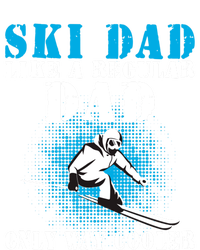 Distressed Cool Ski Dad Skiing Winter Sports Skier Father Gift Women's T-Shirt