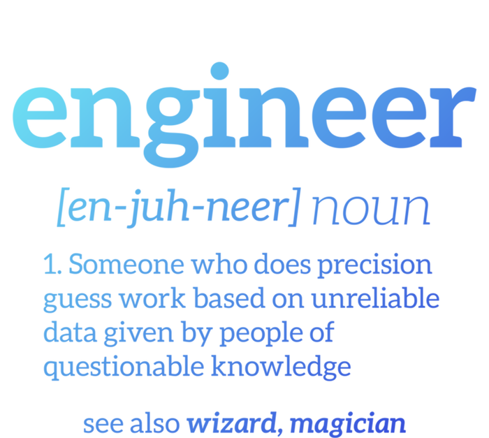 Engineer Definition Funny Civil Engineering Major Electrical Gift Kids Long Sleeve Shirt