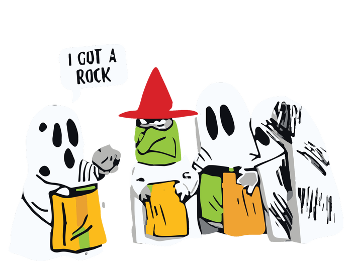 I Got A Rock Halloween Cute Fall T-Shirt