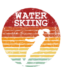 Water Skiing Retro Waterski Vintage Waterskiing Sunset Ski Meaningful Gift Tall Hoodie