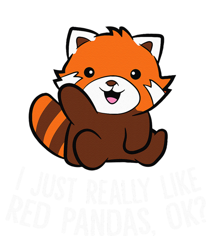 Red Panda Lover I Just Really Like Red Pandas Ok Toddler Long Sleeve Shirt