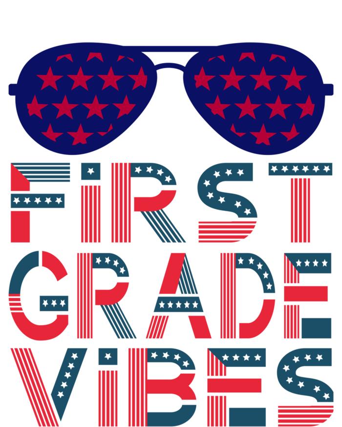 First Grade Vibes Great Gift Back To School Teachers Usa Gift T-Shirt