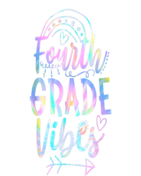 Fourth Grade Vibes Back To School Vibrant Picture Funny Gift T-Shirt