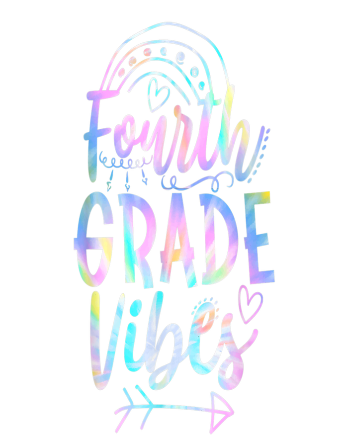 Fourth Grade Vibes Back To School Vibrant Picture Funny Gift T-Shirt