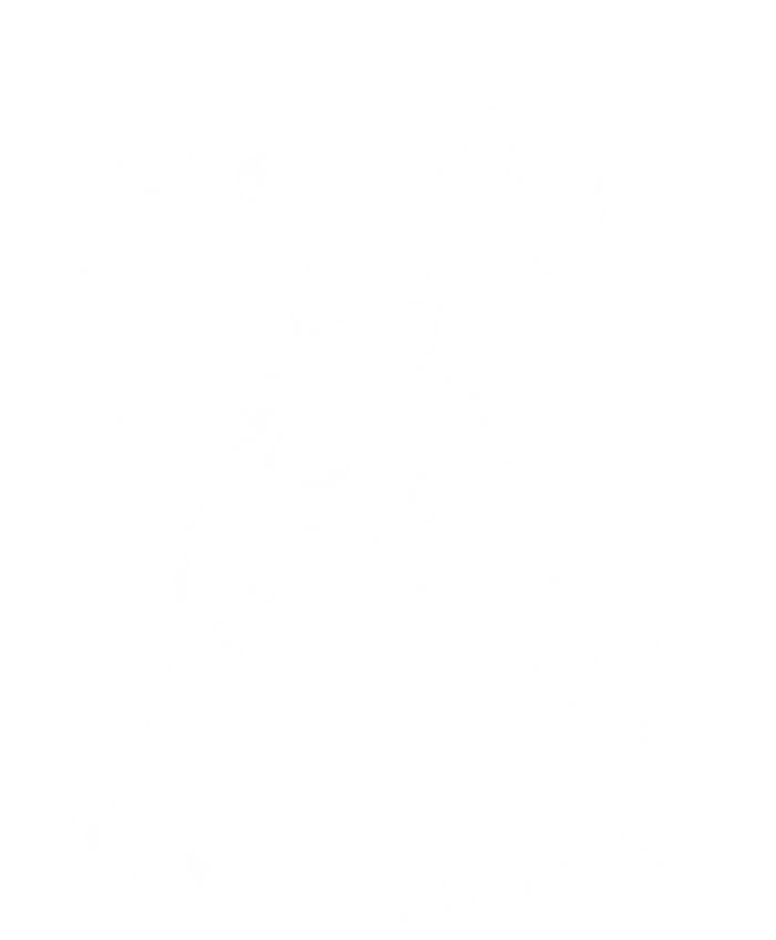 Thou Shall Not Steal Softball Or Baseball Cool Gift Button