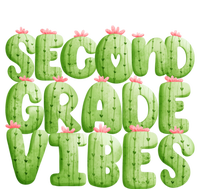 Friday Teacher Second 2Nd Grade Level Cactus Vibes Boho Team Gift Women's Racerback Tank