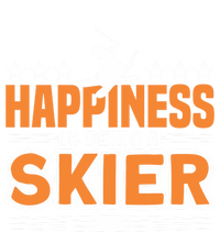 Happiness Is Being A Skier Ski Skiing Cute Gift Toddler Long Sleeve Shirt