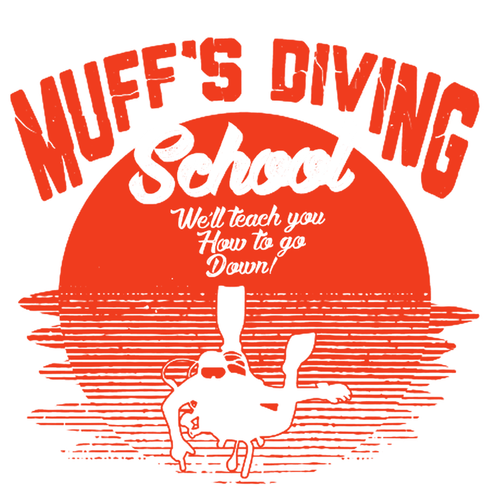 Muffs Diving School Button