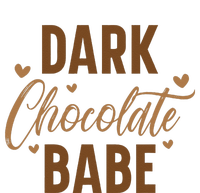 Dark Chocolate Babe Melanin Girl Black History Month T-Shirt