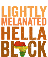 Lightly Melanated Hella Black History Melanin African Pride Sustainable Bucket Hat