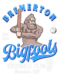 Funny Bigfoot Baseball Retro Minor League Baseball Team Metallic Star Ornament