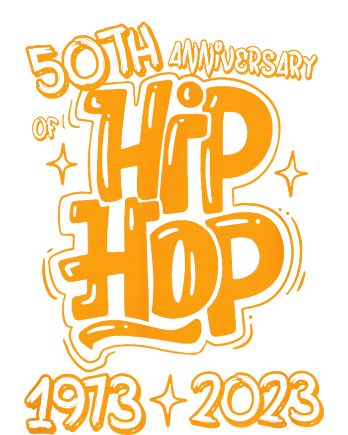 50 Years Old 50th Anniversary Of Hip Hop Graffiti Hip Hop T-Shirt