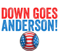 Down Goes Anderson Funny Baseball Gift Anderson T-Shirt