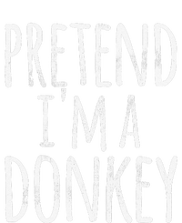 Funny Easy Lazy Halloween PRETEND IM A DONKEY Costume Kids Long Sleeve Shirt