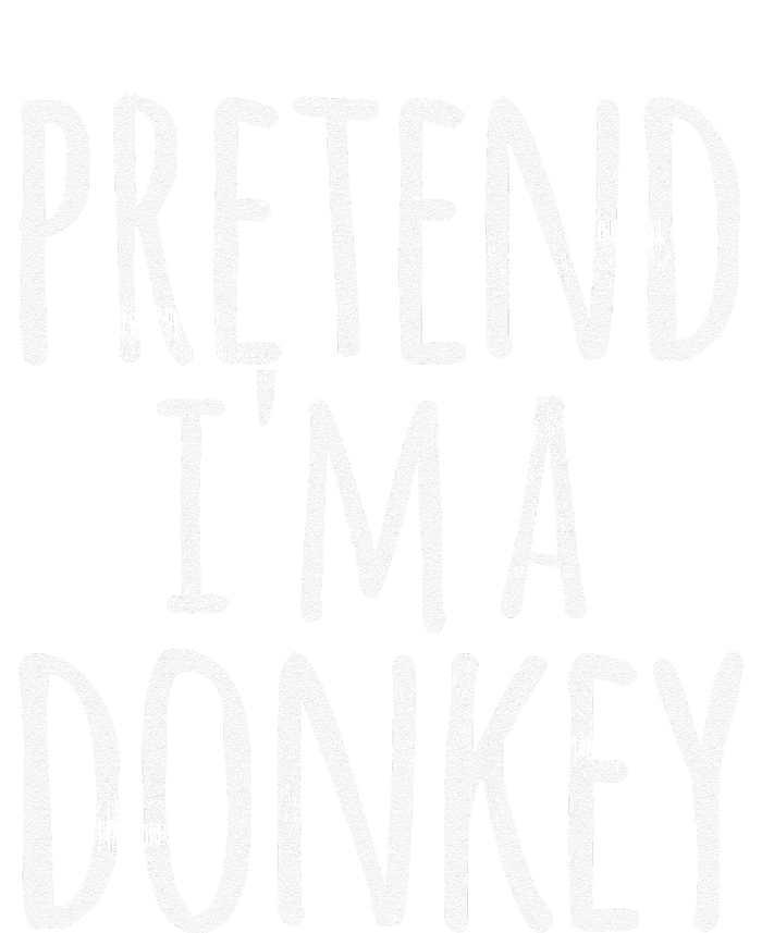 Funny Easy Lazy Halloween PRETEND IM A DONKEY Costume Kids Long Sleeve Shirt