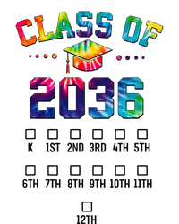 Class of 2036 Grow With Me With Space For Checkmarks T-Shirt