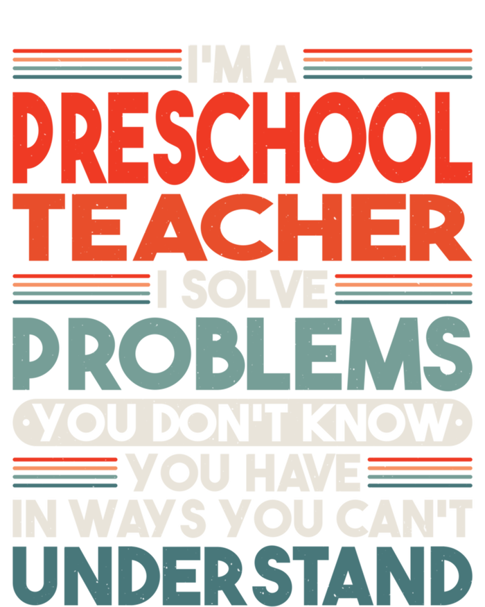 Preschool Teacher Gift Canvas