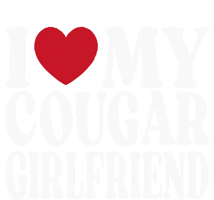 Funny I Heart My GF I Love My Cougar Girlfriend Performance Sprint T-Shirt