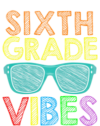 Retro Sunglasses Sixth Grade Vibes 1St Day Of School Funny Gift Ladies Long Sleeve Shirt