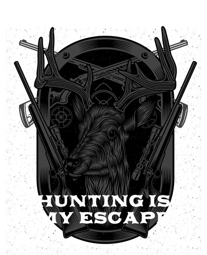 Hunting Is My Escape Introvert Hunter Antisocial Meaningful Gift T-Shirt