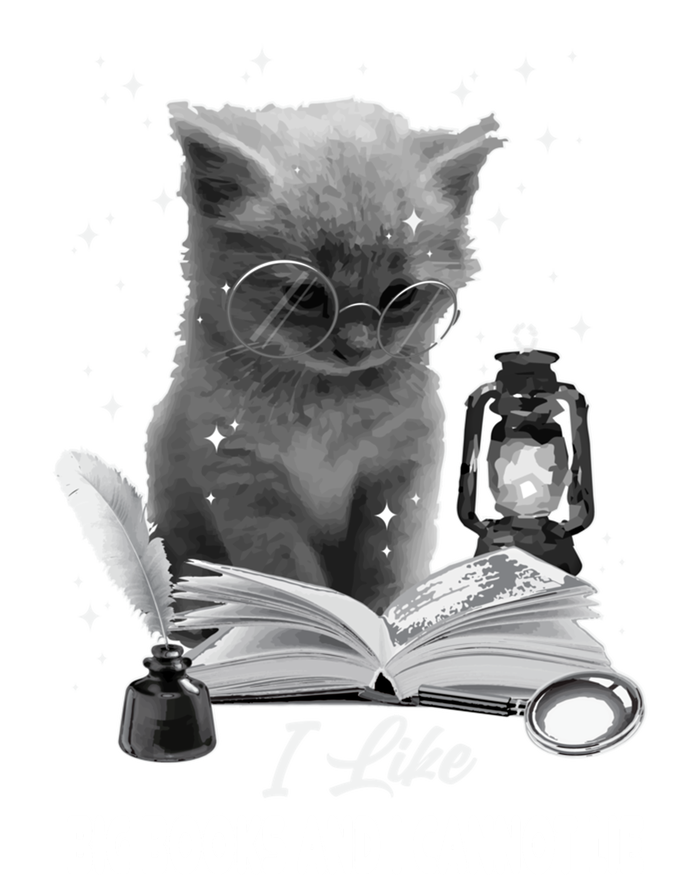 I Like Big Books And I Cannot Lie Cat Reading A Book Bookish Cute Gift T-Shirt