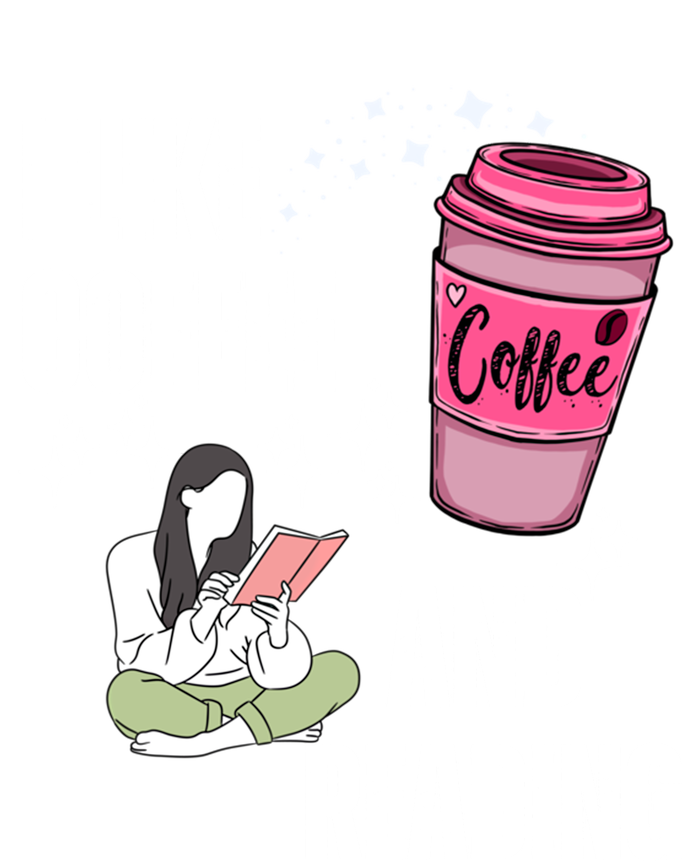 I Like Coffee And Reading For Coffee Lovers Present Gift Premium T-Shirt