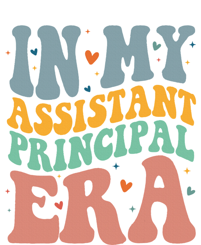 Groovy In My Assistant Principal Era Job Title School Worker Hoodie