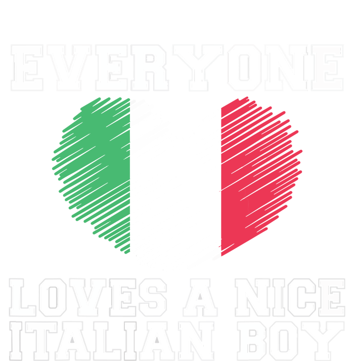 Everyone Loves A Nice Italian Boy Shirts Italy Flag Gift Idea Toddler Long Sleeve Shirt