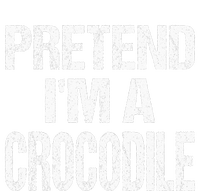 Pretend Im A Crocodile Easy Halloween Costume Performance Sprint T-Shirt