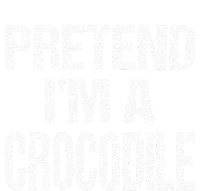 Pretend Im A Crocodile Easy Halloween Costume Performance Sprint T-Shirt