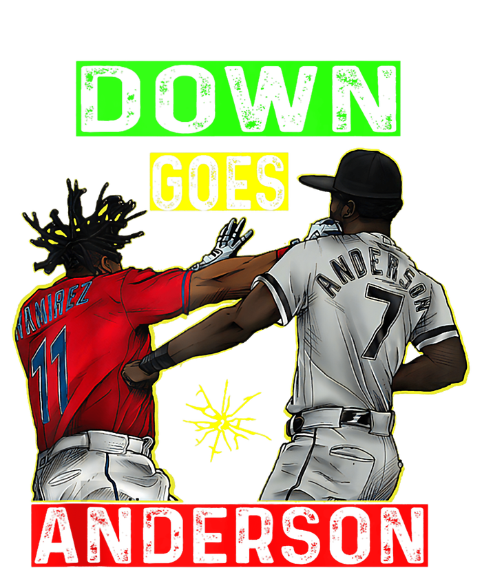 FUNNY BASEBALL DOWN GOES ANDERSON T-Shirt